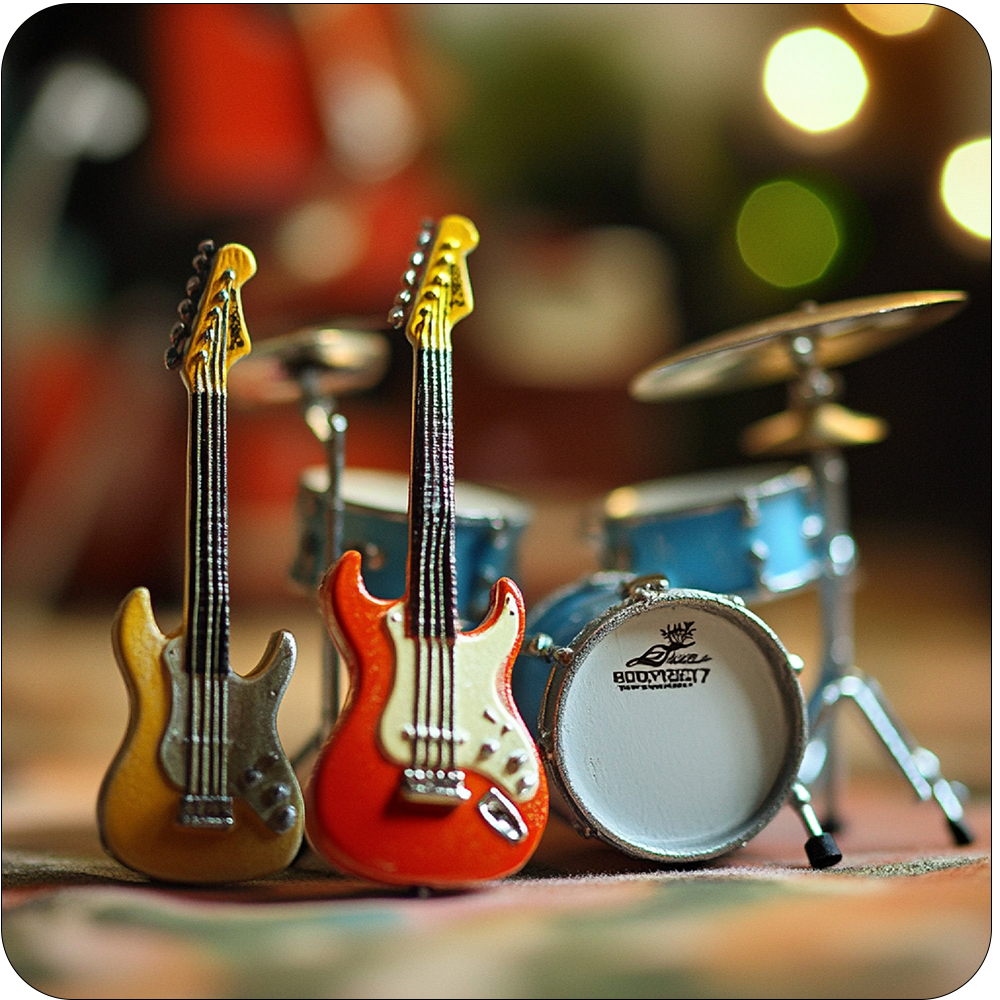 Duo Music Instrument Art