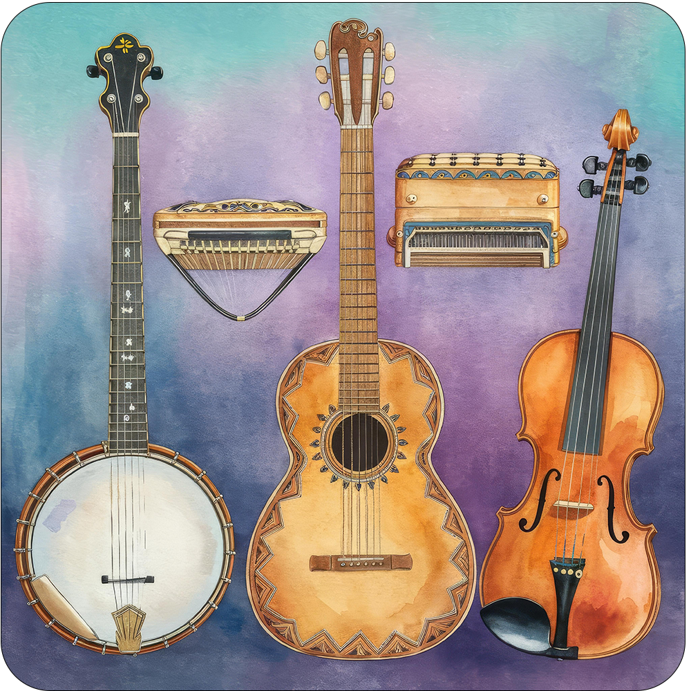 Tri Music Instrument Art
